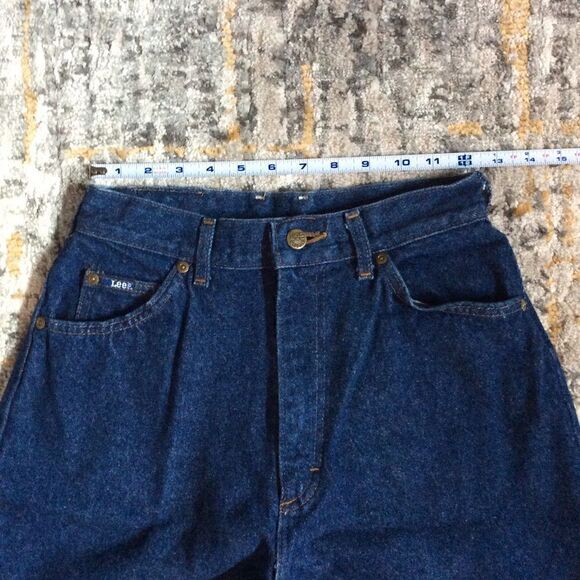 VINTAGE 80’S HIGH WAIST LEE RIDERS JEANS! SZ. 10 - Picture 3 of 10